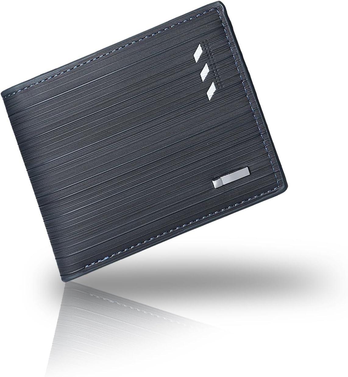 Men’s Genuine Leather Wallet – Slim Bifold Design with RFID Blocking, Business Style, Coffee Color